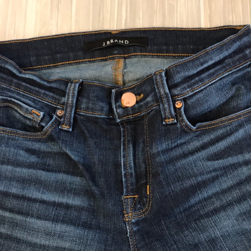J Brand mid rise Rail heartbreaker jeans, 26 - Picture 6 of 7